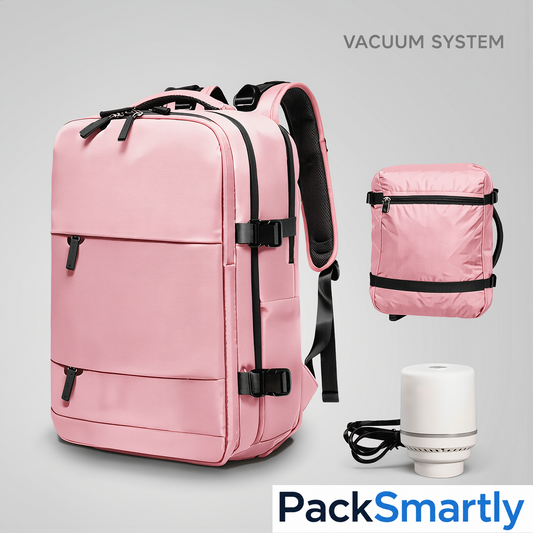 PackSmartly™ Vacuum Travel Backpack