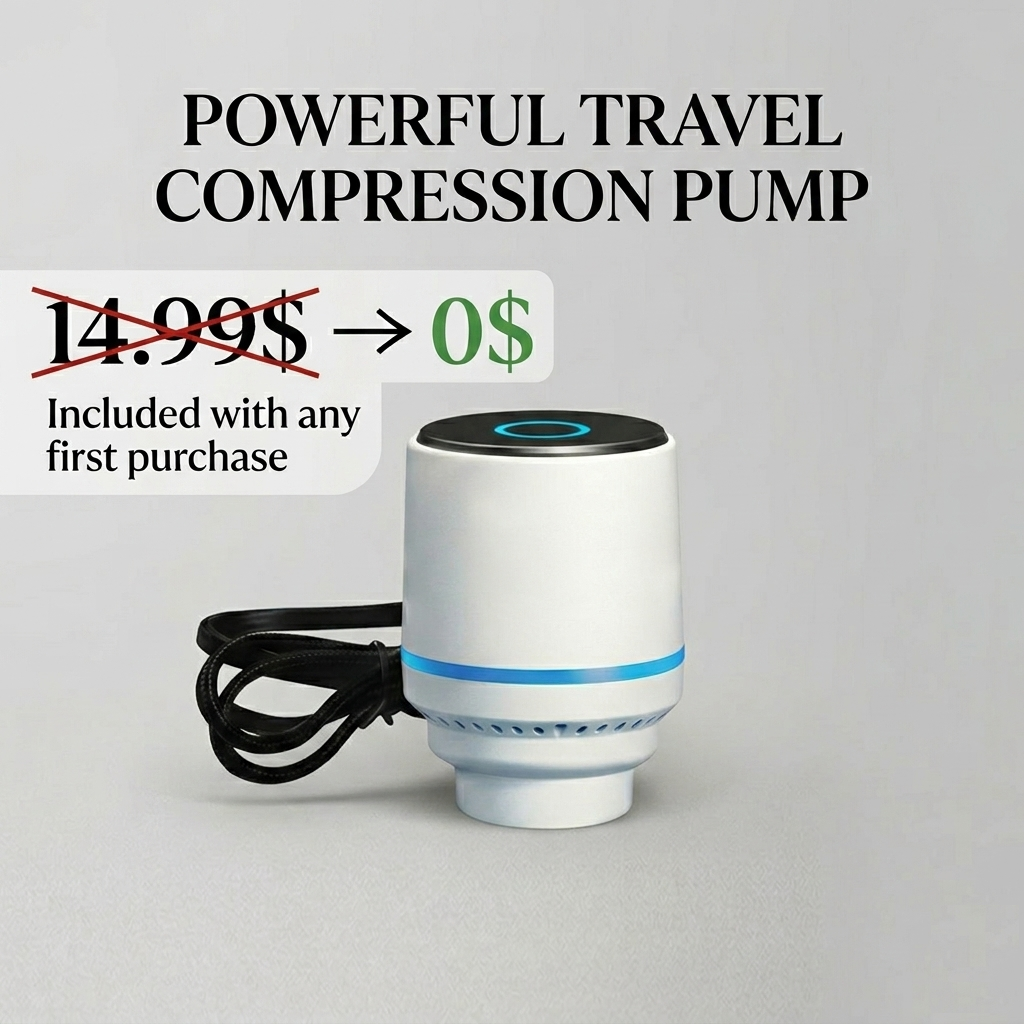 PackSmartly™ Vacuum Travel Backpack