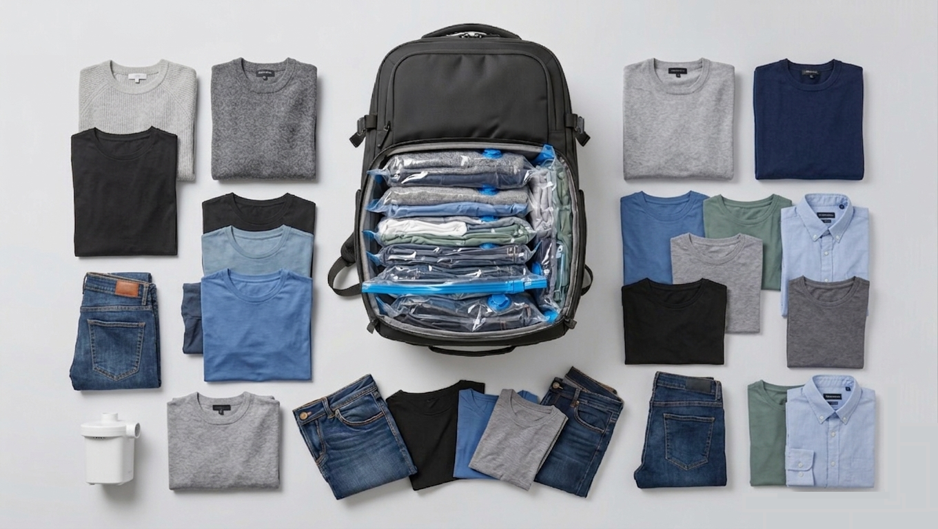 After - PackSmartly clean bags